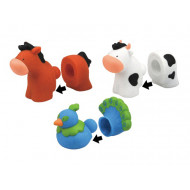 POPBO Farm - Cow/Horse/Peacock + 4 fences