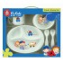Plastic Dining Set - White